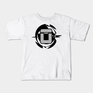 Futuristic Modern Letter O Kids T-Shirt